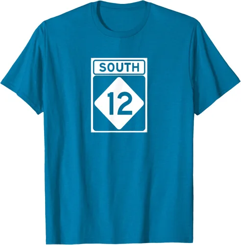 Vista 58 de Highway 12 South NC Outer Banks North Carolina Hwy - Camiseta, Negro, S