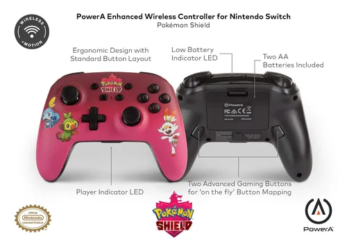 Vista 6 de Control inalámbrico de potencia mejorada para Nintendo Switch