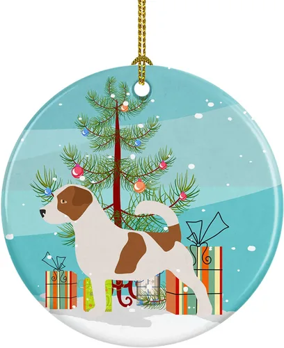Vista 76 de Caroline's Treasures Cavalier King Charles Spaniel - Adorno de cerámica para árbol de Navidad, decoración colgante para el hogar, Navidad, fiestas