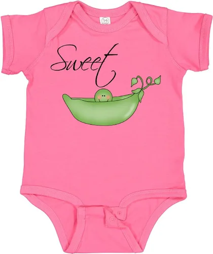 Vista 4 de inktastic Body de bebé Sweet Pea 0020 Blanco