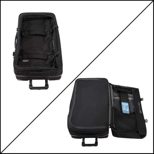 Vista 80 de Dakine Rodillo dividido 85L - Carbono, talla única