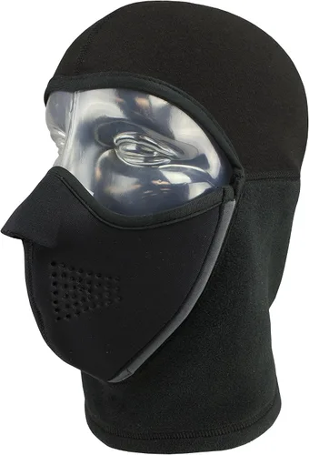 Vista 4 de Seirus Innovation MagneMask - Máscara facial gruesa y fina con costuras magnéticas, protección facial inmediata