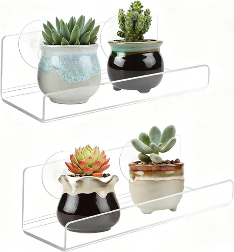 Vista 4 de Estante flotante para plantas de ventana