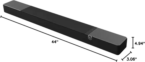 Vista 10 de Klipsch Flexus CORE 210 Dolby Atmos Barra de Sonido de 44" + Subwoofer de 10", Barra de Sonido Dolby Atmos de 3.1.2 Canales + Flexus Sub 100