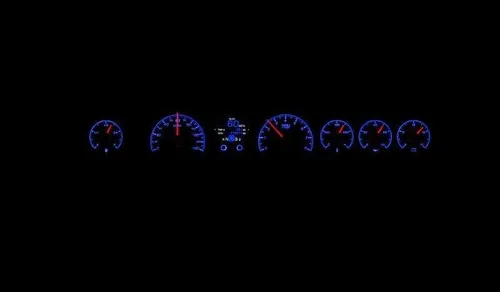 Vista 7 de Dakota Digital 71-76 Chevy Caprice Impala Analógico Personalizable Gauges Kit Aleación Plata Estilo HDX-71C-CAP-S