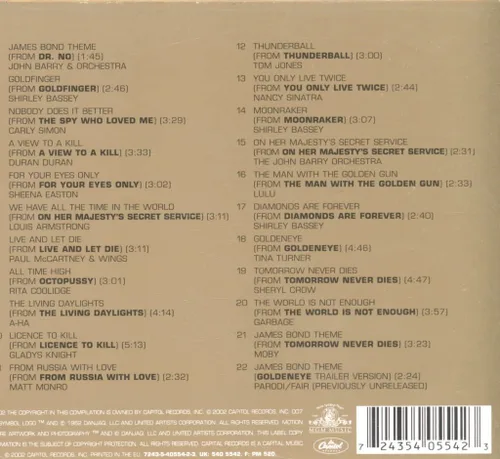 Vista 2 de Best of Bond James Bond Various