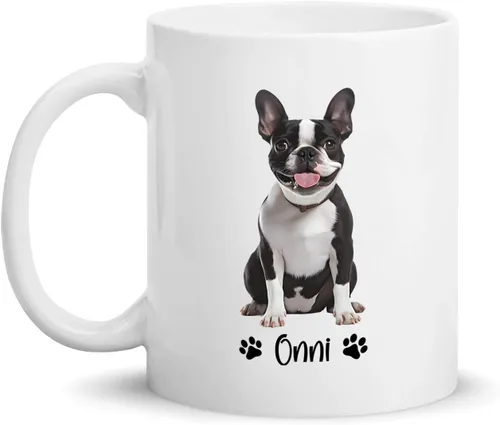 Vista 16 de Taza de café personalizada Golden Retriever con nombre para mamá o papá del perro, regalo personalizado para los amantes de los perros, taza de Taza