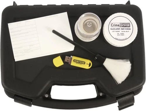 Vista 7 de Crime Scene Kit de huellas dactilares latentes, blanco