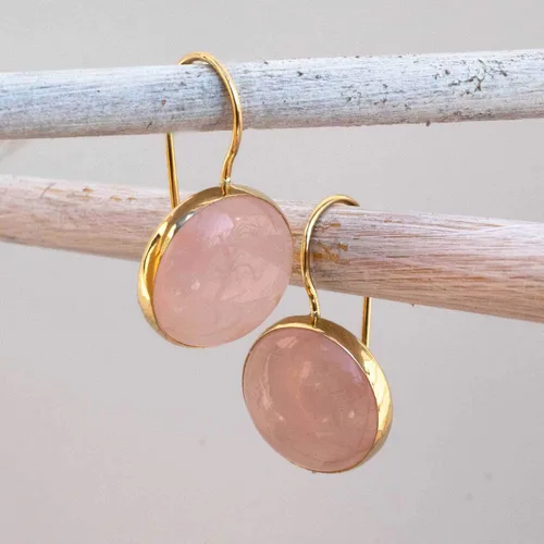 Vista 11 de Gemstone Earrings for Women - Gold Gemstone Drop Earrings - Birthstone - 14K Gold Earrings for Women - Gold Formal Earrings - Boho Wedding Earrings