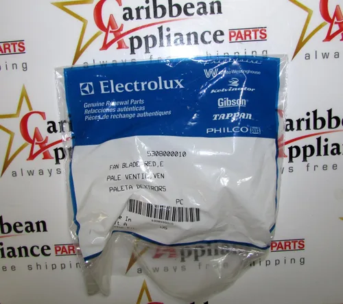 Vista 3 de Auténtico Frigidaire 5308000010 - Cuchilla de ventilador para refrigerador