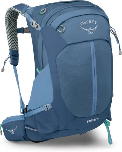 Vista 35 de Osprey Sirrus 24L Mochila de Senderismo para Mujeres - Mochila de Día Ajustable con Cubierta Impermeable para Lluvia y Bolsillos para Botellas, Gris