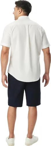 Vista 2 de French Toast Camisa de vestir para varón, Oxford, de mangas cortas (estándar y husky)