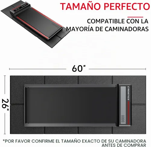 Vista 2 de Alfombrilla para caminar de 26 x 60 pulgadas para alfombra