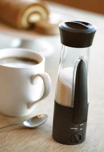 Vista 7 de Fox Run KitchenArt Automeasure - Dispensador de azúcar ajustable, color negro Multiple Automatic Measurement Settings Coffee Bar Essential