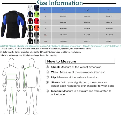 Vista 3 de RTRDE Camisas de manga larga para hombre, secado de yoga, fitness, impresión, suave, camiseta deportiva, básquetbol, ajustada, camiseta