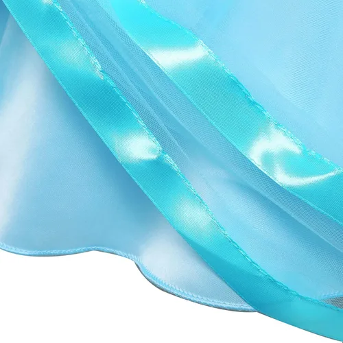 Vista 7 de Vestido largo de unicornio para niñas disfraz de concurso fiesta de princesa cumpleaños vestido largo