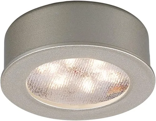 Vista 11 de WAC Lighting HR-LED87-27-BN Luz LED de botón redonda blanca suave de 3000K, níquel cepillado