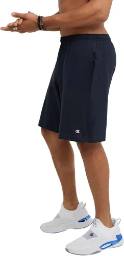 Vista 3 de Champion Pantalones cortos para hombre, ligeros, pantalones cortos de punto de jersey casuales, pantalones cortos de fin de semana