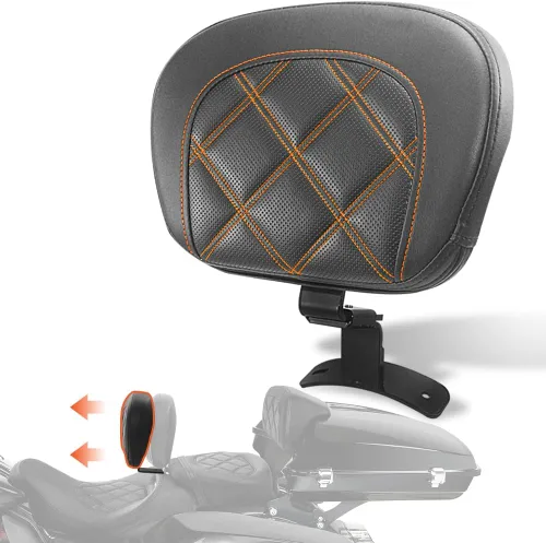 Vista 9 de FOVPLUE Kit de almohadillas ajustables para respaldo del conductor para Costuras azules