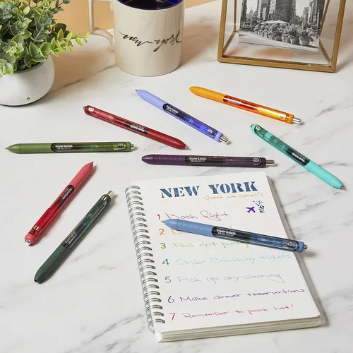 Vista 8 de Paper Mate InkJoy Bolígrafos de gel de punto medio (0.7mm) negros, 36 piezas