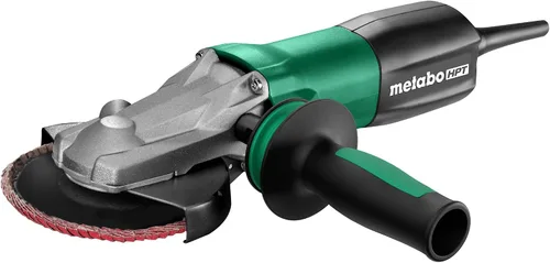 Vista 7 de Metabo WEF9-125 - Amoladora angular de cabeza plana, 4-1/2-5 pulgadas, verde/negro