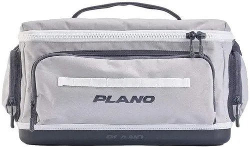 Vista 32 de Plano Bolsa de aparejos de pesca de vanguardia para fines de semana, base impermeable moldeada, almacenamiento espacioso, mangas de herramientas