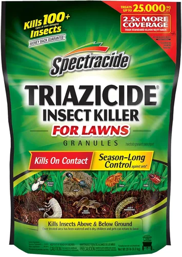 Vista 12 de Insecticida en gránulos Spectracide Triazicide; funciona con la primera aplicación, paquete de 4