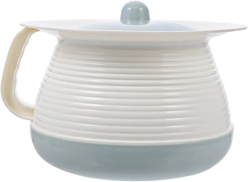 Vista 2 de SOLUSTRE Asientos de inodoro para entrenamiento para orinales, ollas de cámara, con tapa, botella de orinal, orinales, orinales, de plástico