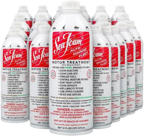 Vista 10 de Sea Foam Aditivo de combustible y aceite para tratamiento de motores, SF16, 16 onzas, paquete de 4 Pack de 4