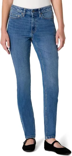 Vista 8 de Amazon Essentials - Jeans ajustados de tiro medio para mujer, altamente elásticos y versátiles