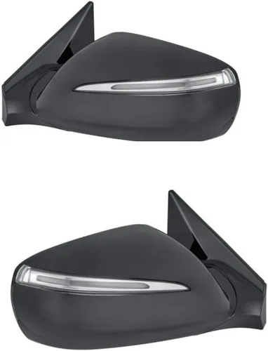 Vista 6 de Para Hyundai Santa Fe Sport 2013 14 15 16 2017 Espejo de puerta lateral del conductor Vista trasera Exterior Potencia Calentado w/luz
