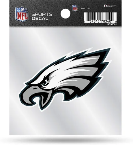 Vista 30 de Rico Industries NFL unisex-adult NFL Primary Logo 4x4 Decal
