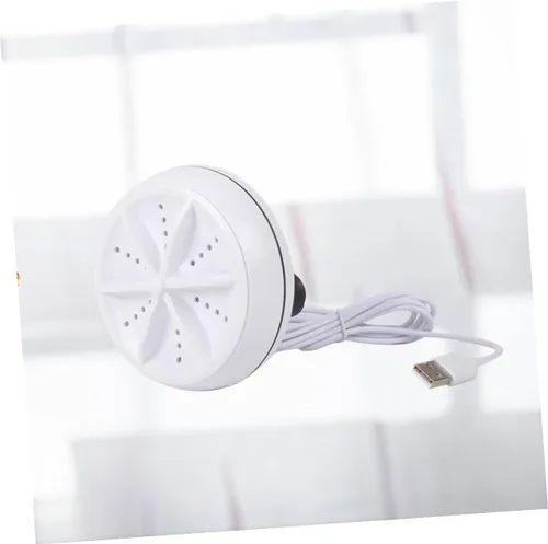 Vista 5 de 1 Unidades USB portátil mini lavadora de lavandería máquina de limpieza de turbina de alta frecuencia para ropa de viaje diseño ligero para fácil