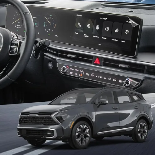 Vista 10 de YEE PIN Protector de pantalla de vidrio templado HD de 8 pulgadas para Kia Forte 2019, 2020, 2021, 2022, protector de pantalla de 8 pulgadas