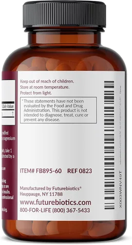 Vista 5 de Futurebiotics CoQ10 Producción de Energía Celular de 100 MG, 60 Cápsulas Vegetarianas