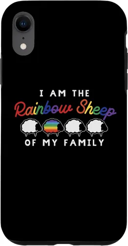 Vista 24 de iPhone 16 Soy Rainbow Ovejas De Mi Familia LGBT Gay Lesbianas Orgullo Caso