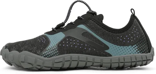 Vista 2 de NORTIV 8 Women's Quick Dry Water Shoes Negro/Gris/Púrpura
