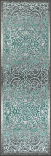 Vista 14 de Maples Rugs Pelham - Alfombra vintage para sala de estar y dormitorio [Hecha en EE.UU.]
