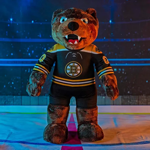 Vista 6 de Bleacher Creatures Boston Bruins Blades - Figura de felpa jumbo de 20 pulgadas, una mascota para jugar o exhibir