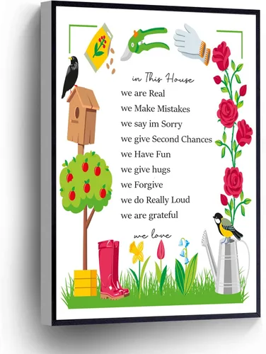 Vista 4 de Lienzo moderno para pared, diseño de texto en inglés "I Thought Of You Today", carteles decorativos personalizados para bar cafetería, carteles