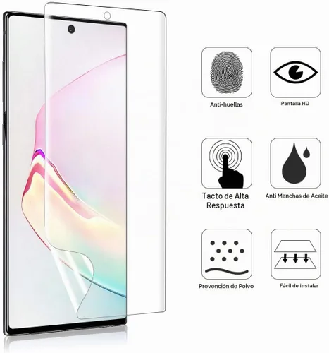 Vista 4 de Paquete de 3 protectores de pantalla de TPU compatibles con Galaxy