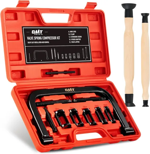 Vista 12 de Orion Motor Tech - Herramienta de compresor de resorte de válvula LS, herramienta de extracción de resorte de válvula compatible con motores LS1 LS2