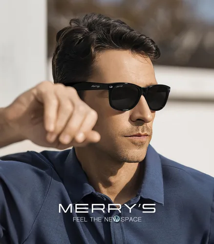 Vista 7 de MERRY'S Lentes de sol polarizados unisex para hombres y mujeres, lentes de sol polarizados vintage, lentes de espejo