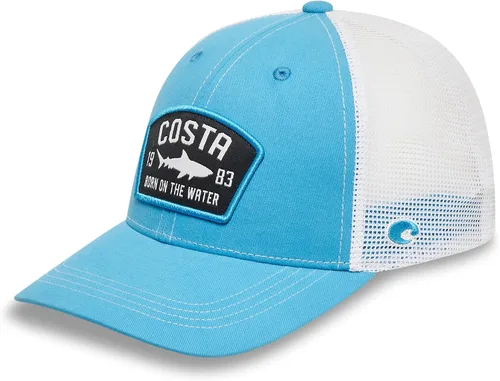 Vista 5 de Costa Del Mar Gorra Chatham Trucker para hombre Azul marino