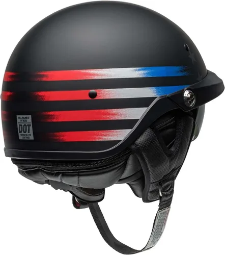 Vista 7 de Bell Powersports Pit Boss Banner Mate Negro/Rojo Mediano