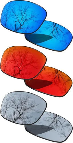 Vista 22 de Set of 3 Replacement Lenses for Oakley Fives Squared OO9238 Pack
