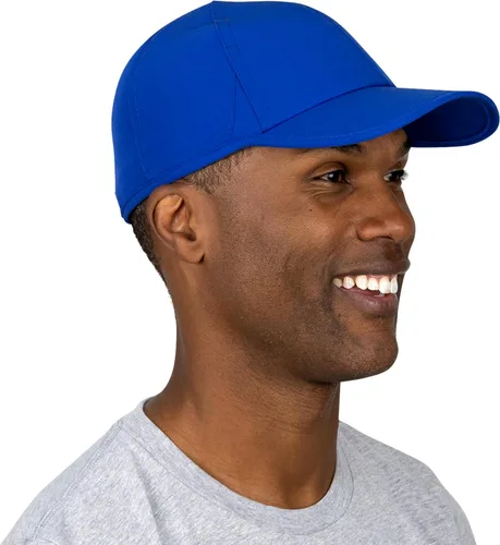 Vista 7 de TrailHeads Sombrero de verano para correr con protección UPF 50 de secado rápido para hombre Negro