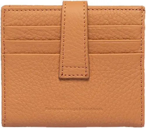 Vista 48 de Grande -3803 Cartera unisex, Azul (Iced Blue), Cartera delgada de cuero con cierre a presión pequeño