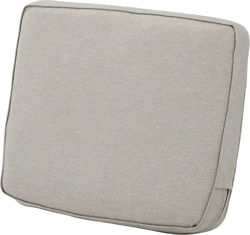 Vista 62 de Classic Accessories Ravenna - Cojín de asiento de patio resistente al agua de 21 x 19 x 5 pulgadas, verde azulado, cojín de sofá de dos plazas
