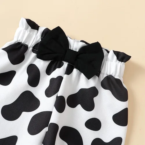 Vista 7 de Traje de primer cumpleaños para niña, traje de cumpleaños de vaca, traje de bebé Holy Cow I'm One